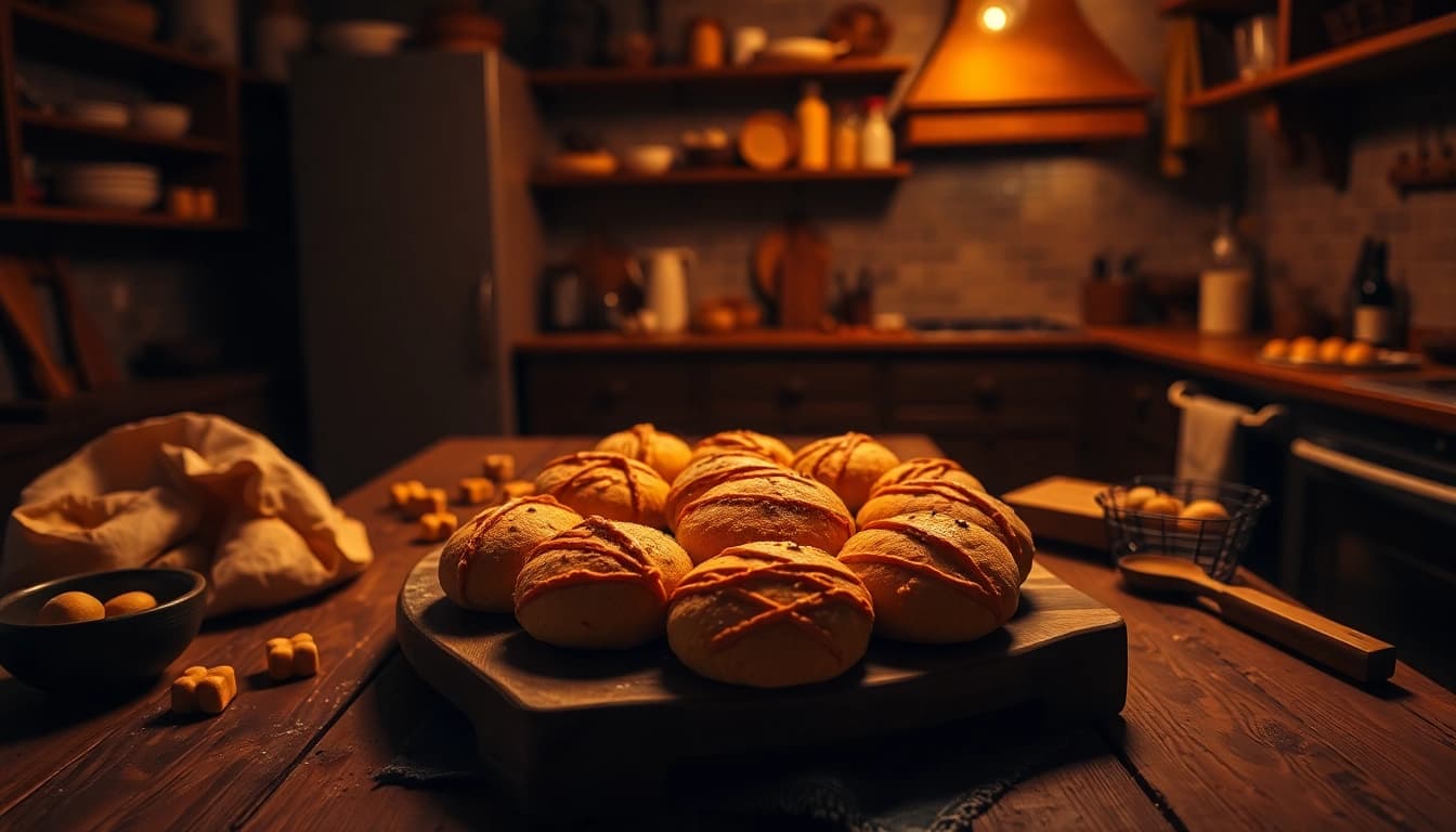 Enjoy thc kekse fresh from the oven, showcasing their delicious golden-brown texture and rich aroma.