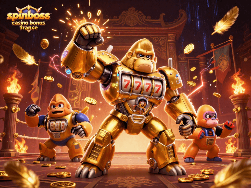 Le bonus SpinBoss casino en France, victoire et gains dans un univers de machines à sous.