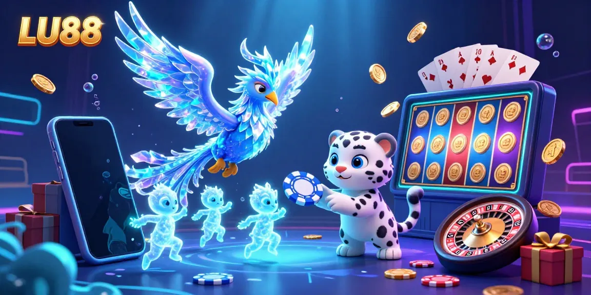 LU88 provides an engaging online casino experience with interactive characters and vibrant game elements.