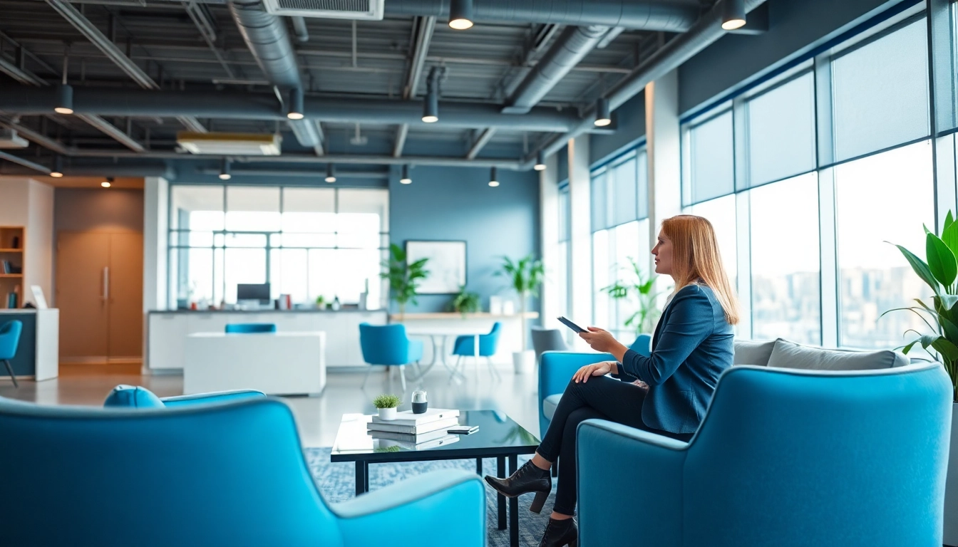 Immobilienmakler Frankfurt Ginnheim zeigt professional Beratung in modernem Büro.