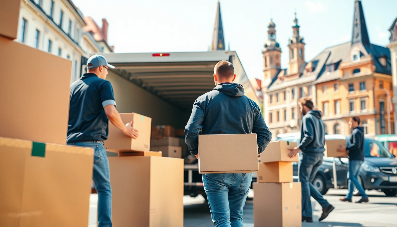Professionals from umzugsunternehmen speyer efficiently handling a relocation in Speyer.