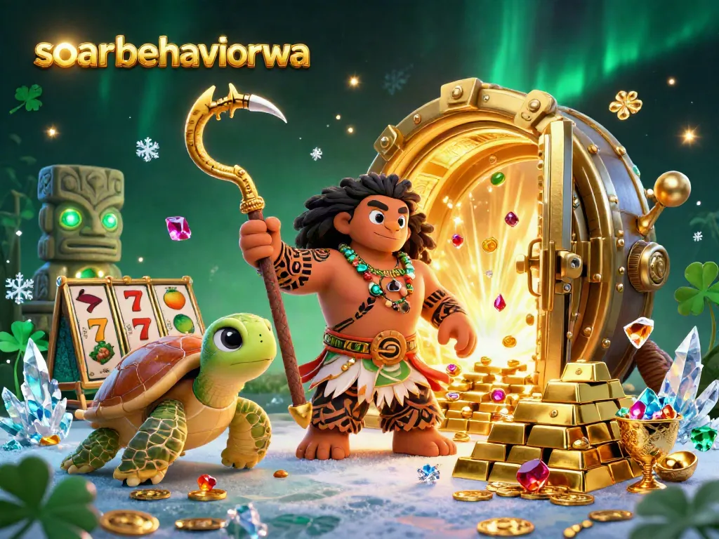 Engage with the colorful slots at soarbehaviorwa, featuring demigods and treasures in a vibrant 3D scene.