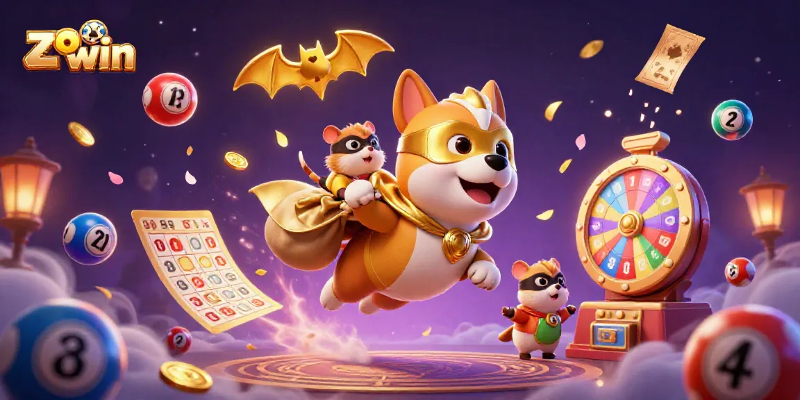 Experience the excitement of gaming with zo win's vibrant 3D casino scene filled with thrilling elements.
