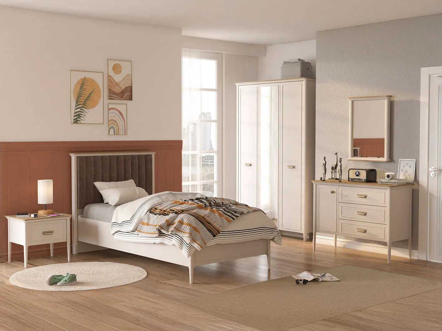 Hausbett aus Kiefer – Der ideale Schlaf- und Spielbereich für Kinder