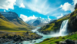 Erlebe die Schönheit einer Reise nach Island mit imposanten Wasserfällen und atemberaubenden Landschaften.