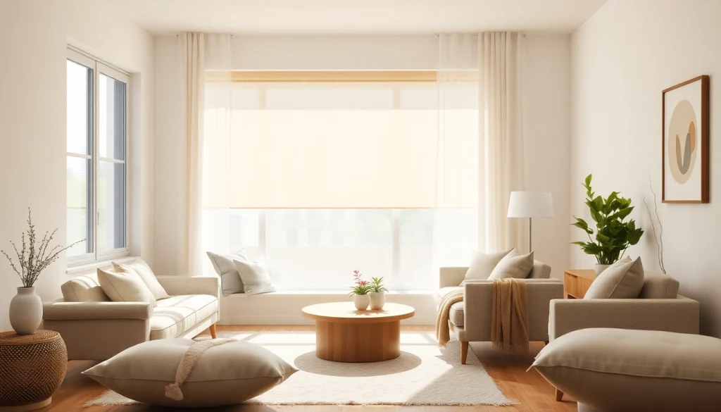 Plissee ohne Bohren elegant am Fenster montiert, ideal für stilvolle Wohnräume.