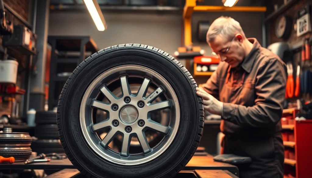 Reparierte Felge für Felgen Schaden Leasing München in einer modernen Werkstatt.