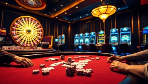 Experience the thrill at Nhà cái 6789 with luxurious casino gaming elements.