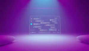 Engaging ai chat nsfw experience with interactive AI characters in a modern setting.