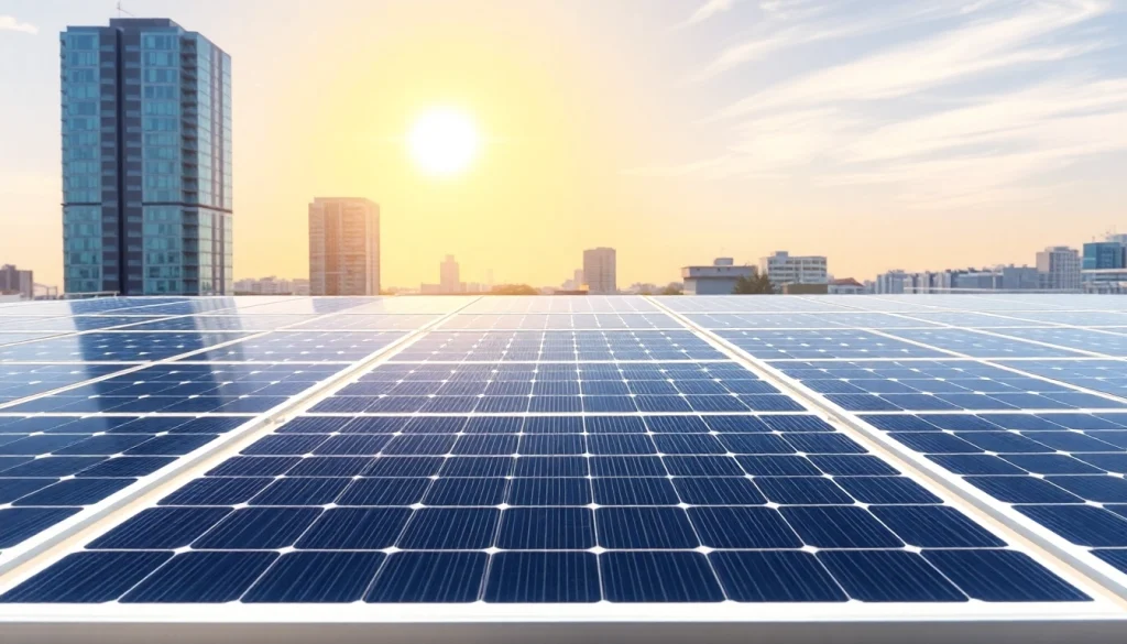 Optimierte PV Anlagen Wien für nachhaltige Energiegewinnung auf einem modernen Dach.